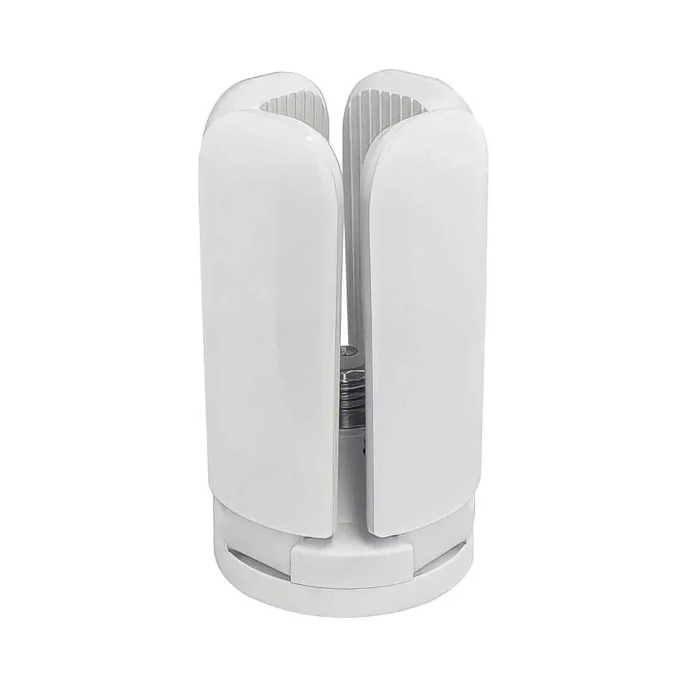 Foco lámpara led tipo ventilador con luz blanca, 4 aspas y mosquito killer, 60w / adir premium