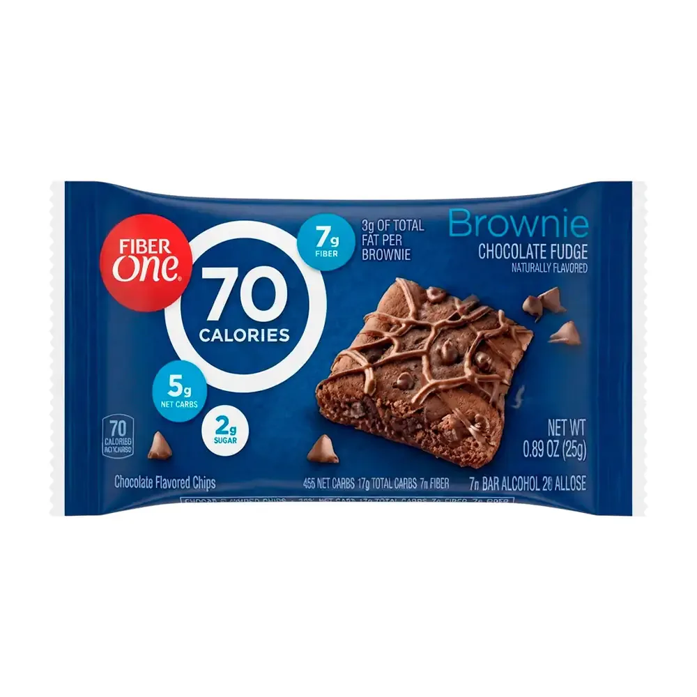1pz sobre brownie fiber one chocolate fudge 25g / 506497