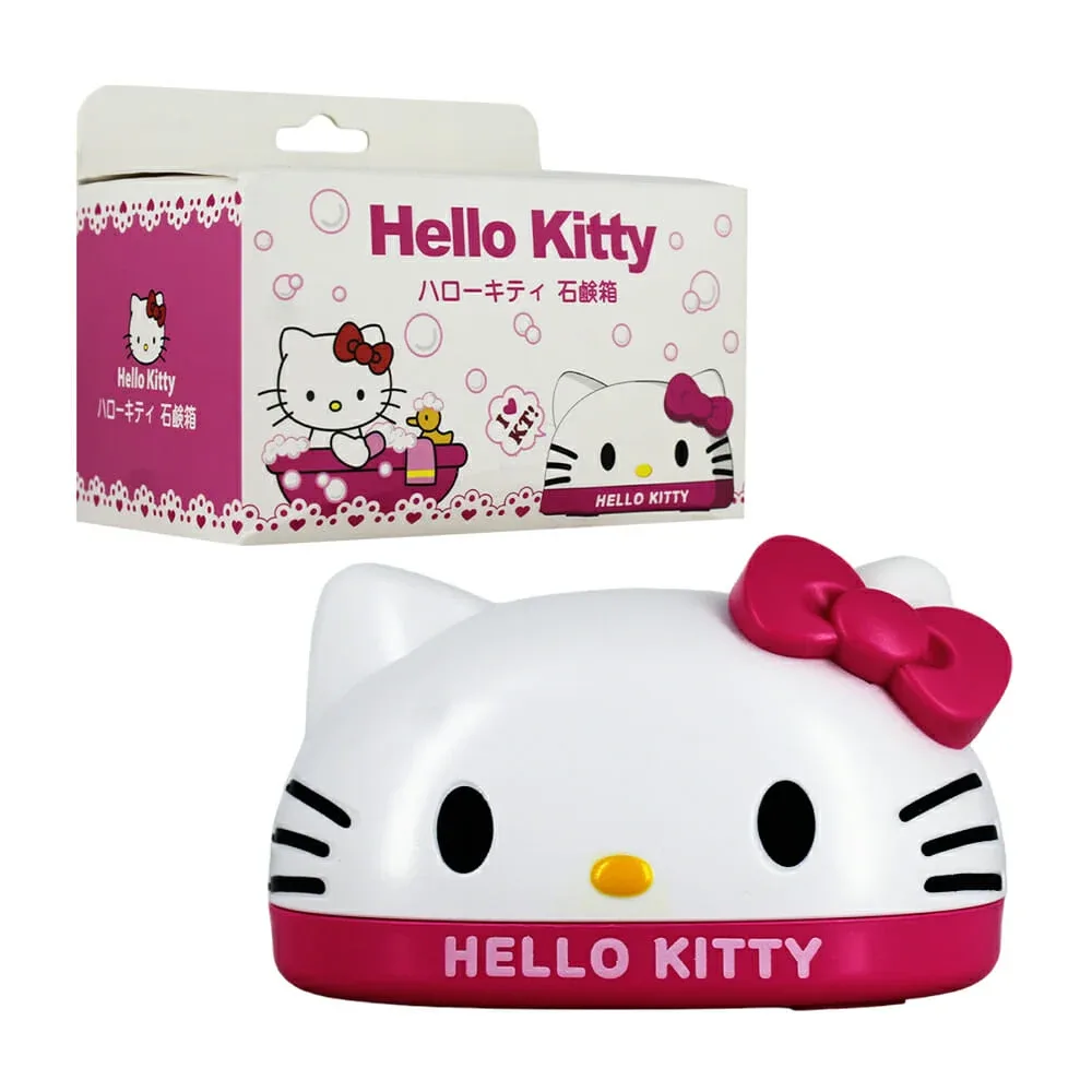 Jabonera de plástico con diseño de hello kitty, variedad de colores / b580 / zh-65