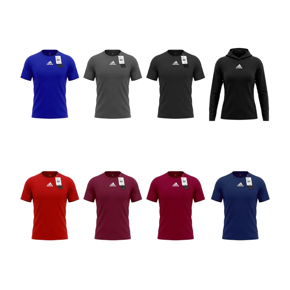 Camisa casual de licra original adidas con estampado, variedad de modelos