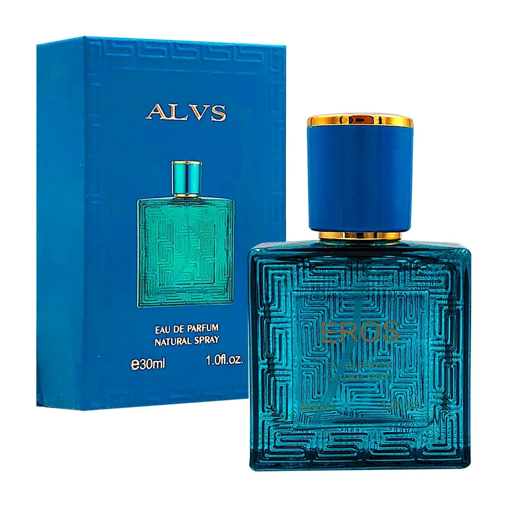 Perfume alvs azul en spray con fragancia para hombre, 30ml / jh300-9