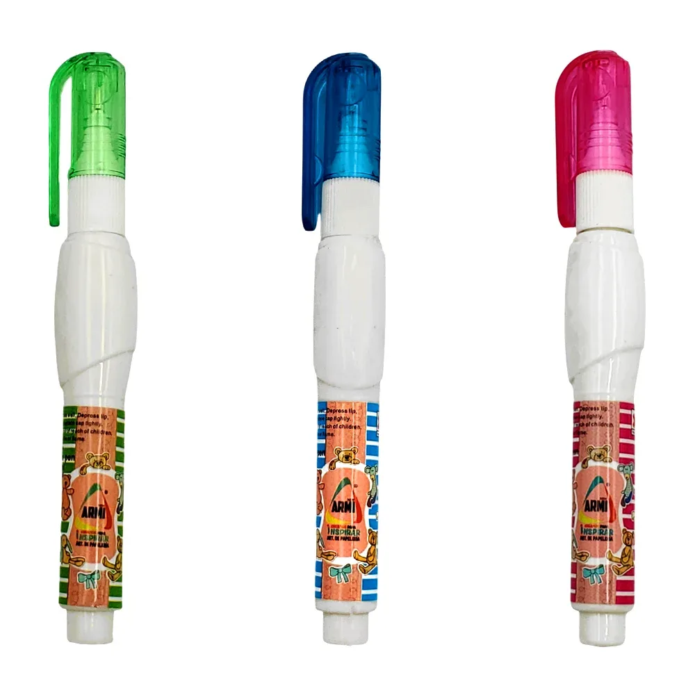 1pza corrector líquido blanco tipo pluma armi de 8ml / correction pen / ar069