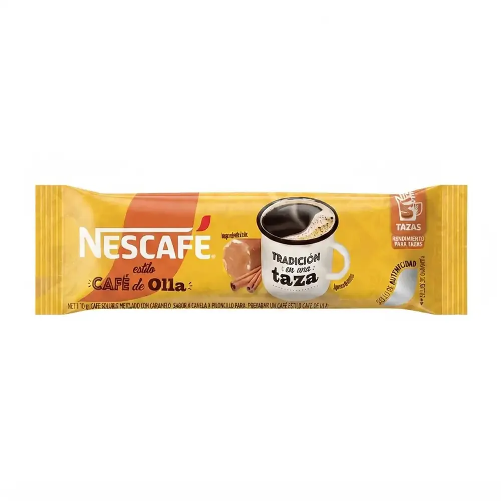 1pz sobre de café nescafe estilo café de olla, 10g / 639936