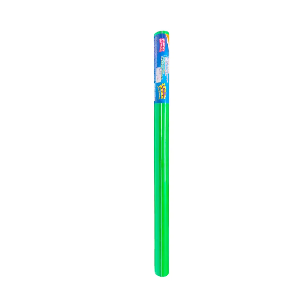 Rollo de película protectora autoadherible en tono verde claro, 1.5m x 45cm