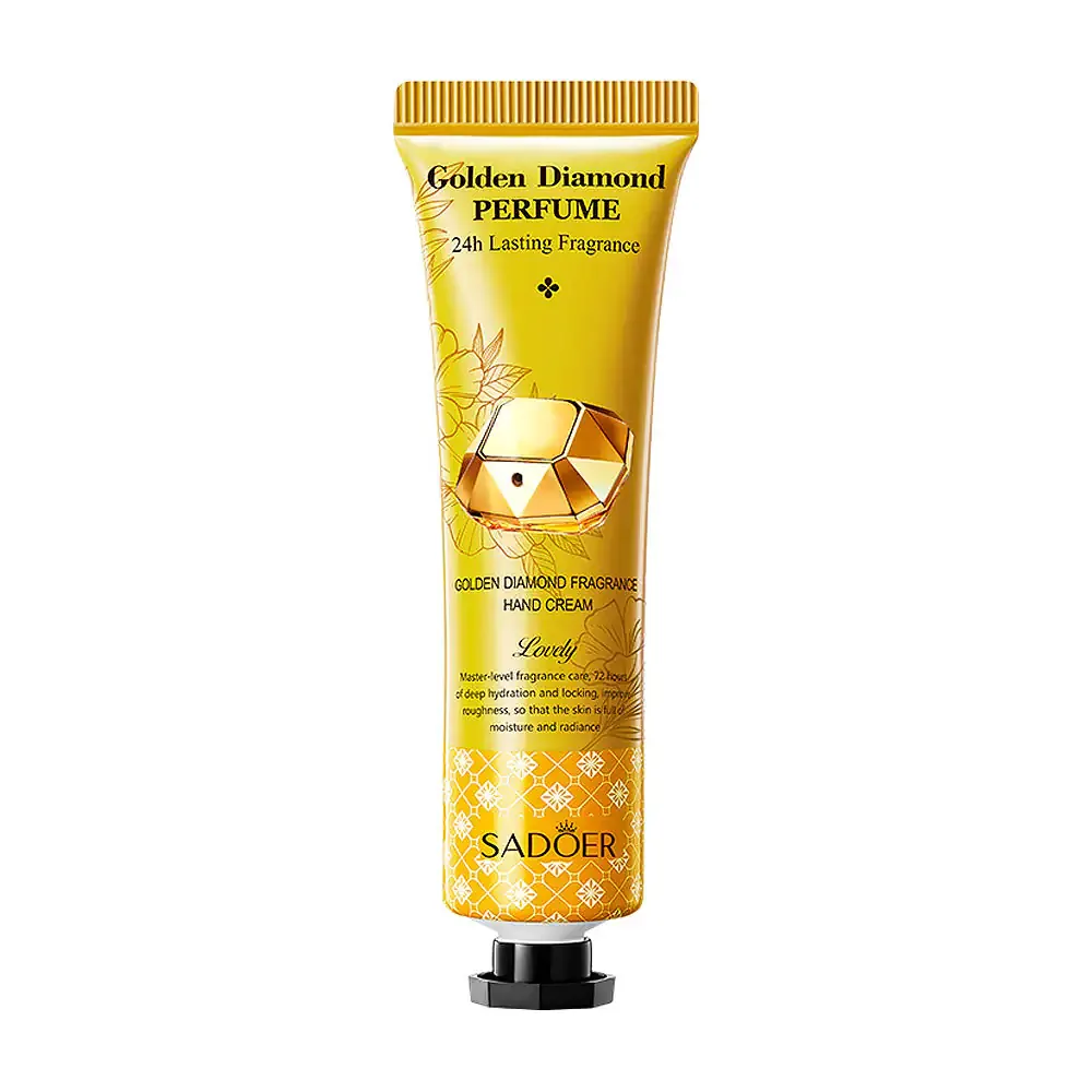 Mini crema para manos, fragancia golden diamond, larga duración, 30g / sd77134