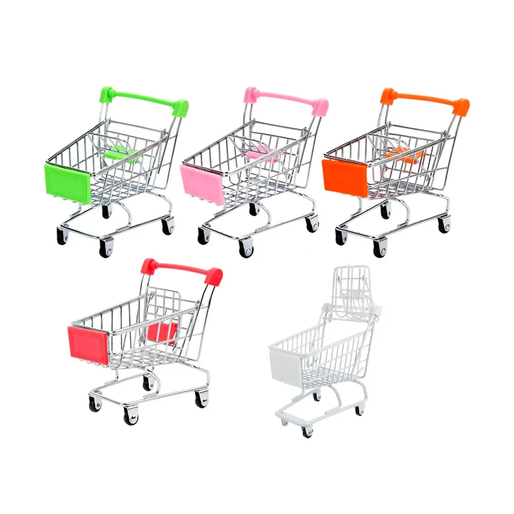 Mini carrito de mandado metálico multiusos, variedad de colores / ro-a31 / 1697 / yn-1697