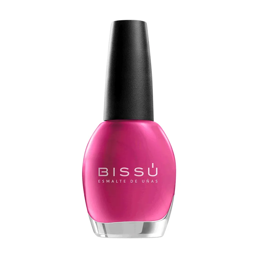 1pza Esmalte bissú para uñas, tono 120 rosa disco 15ml / b005313