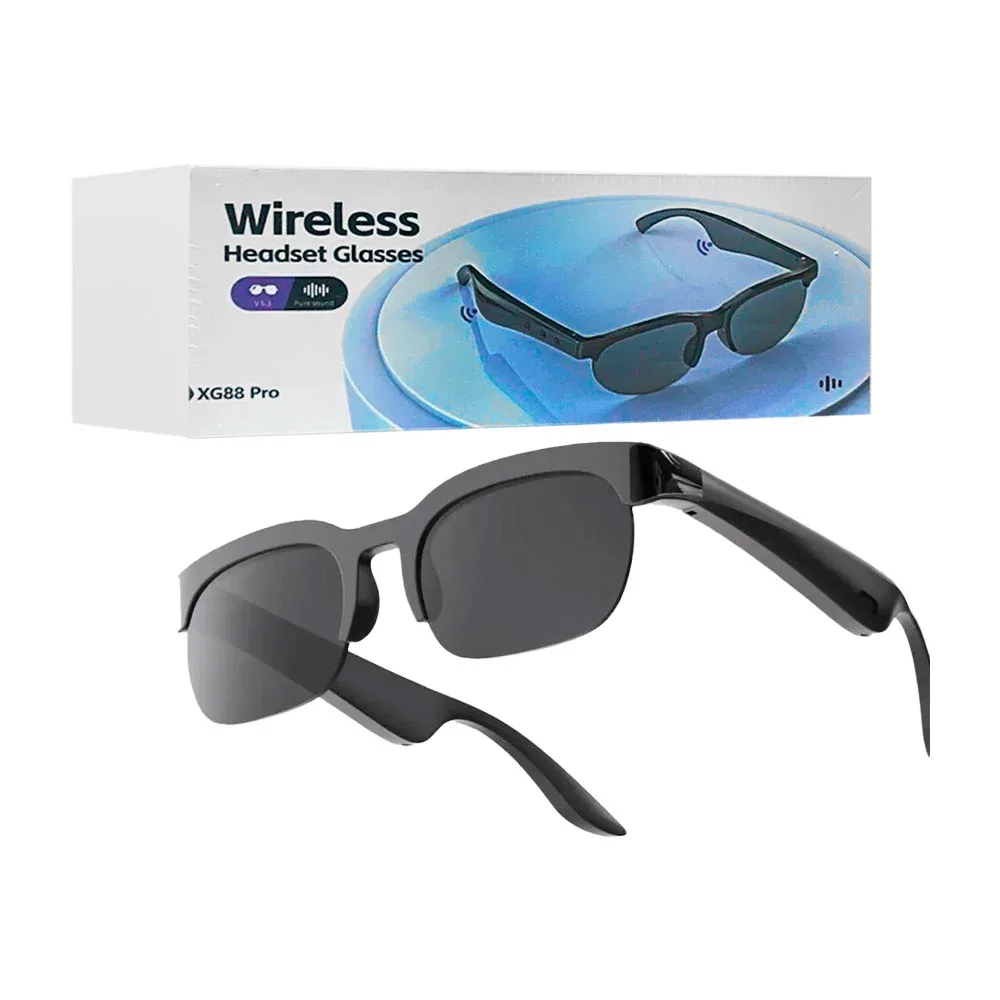 Lentes de sol inalámbricos con bluetooth, táctil, sonido estéreo, ligeros