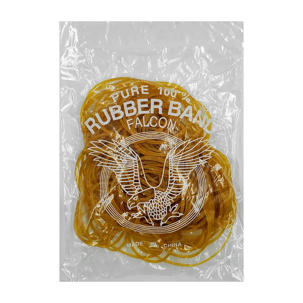 1pza Bolsa de ligas elásticas de hule natural / rubber band falcon
