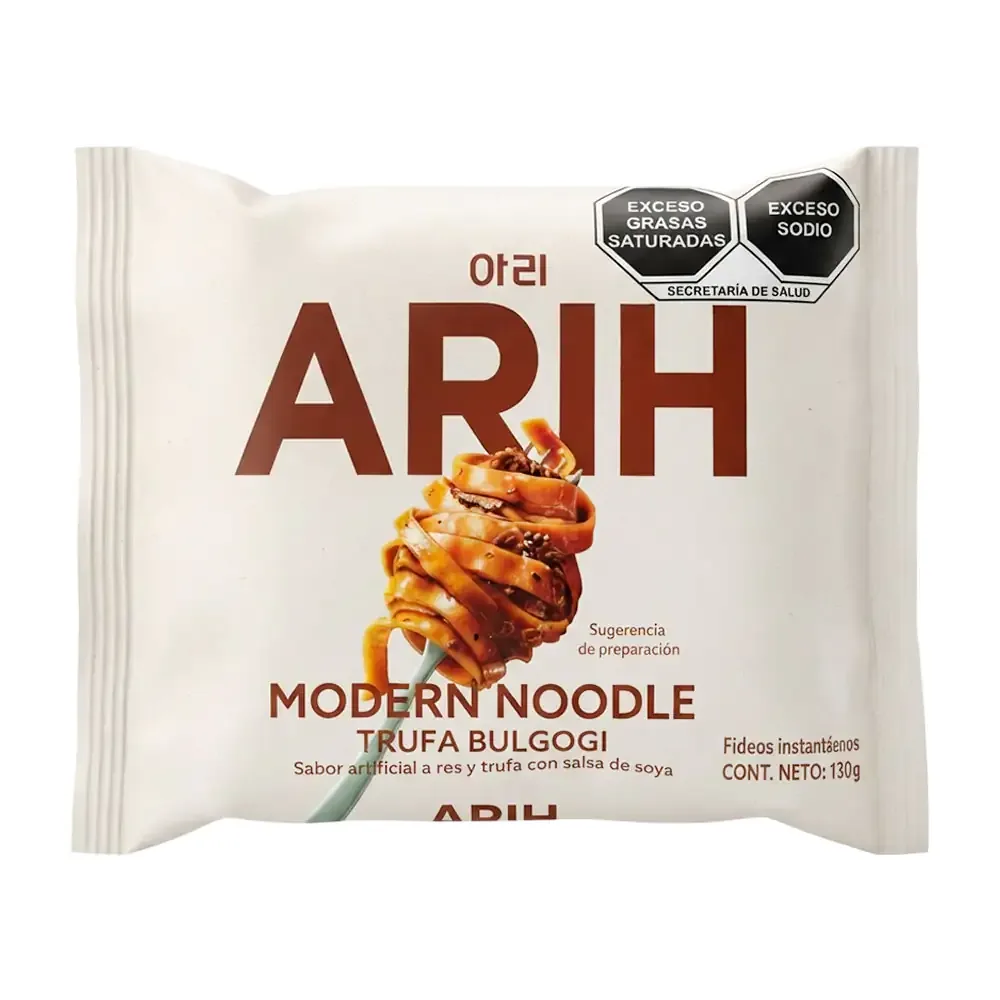 Ramen instantáneo arih bulgogi sabor res con trufa y salsa de soya, 130g / 887386