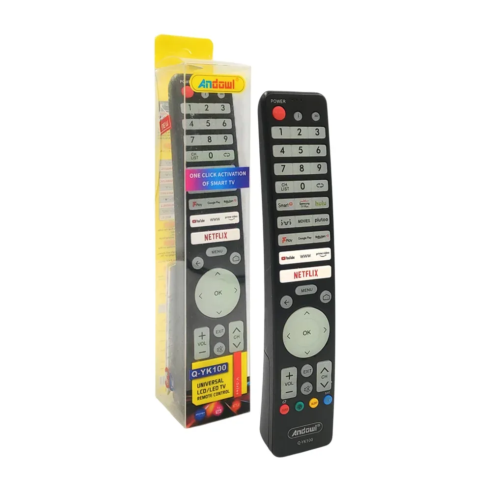 Control remoto andowl universal para televisión / tv con diseño ergonómico