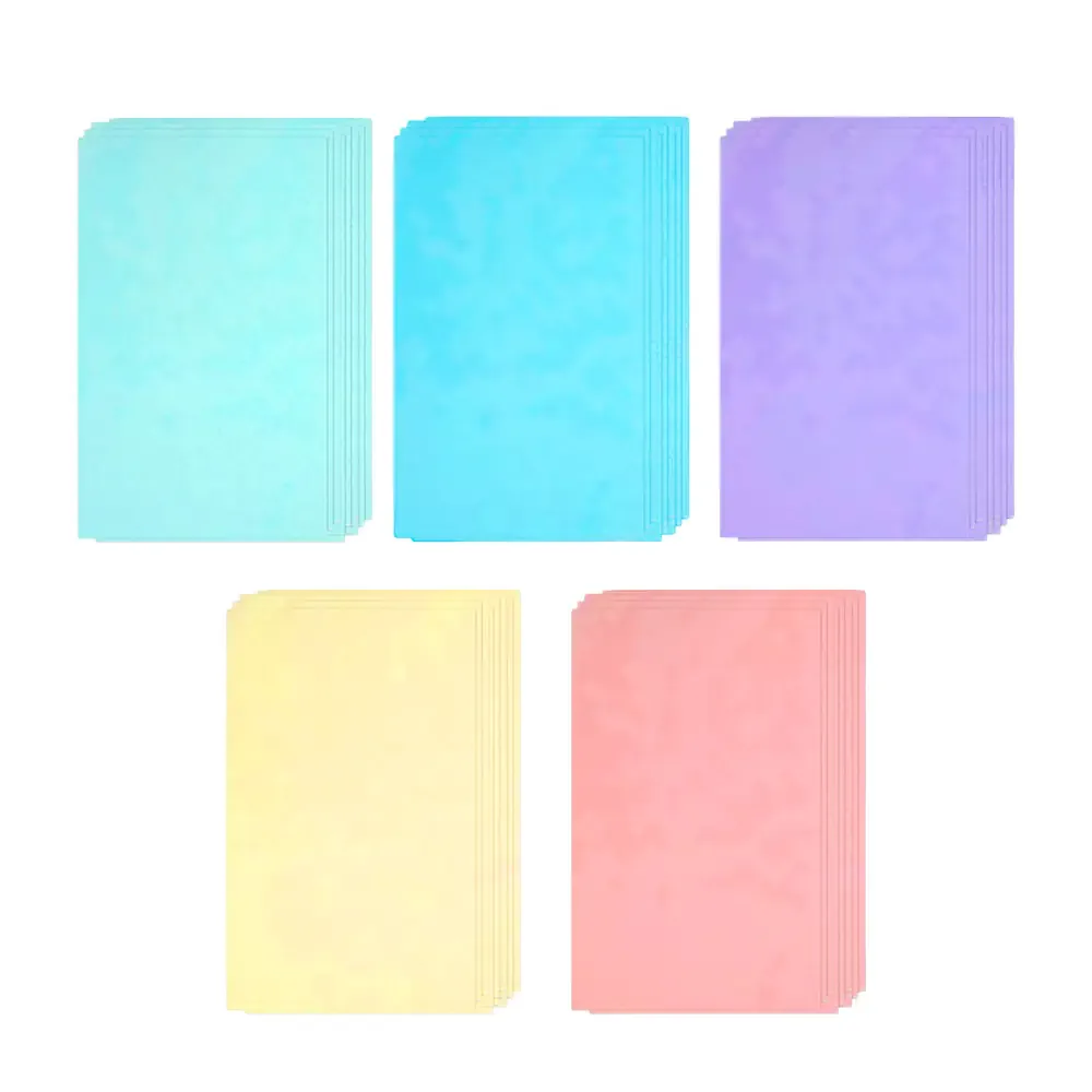 Láminas de jabón rectangulares para la limpieza de inodoro, variedad de colores