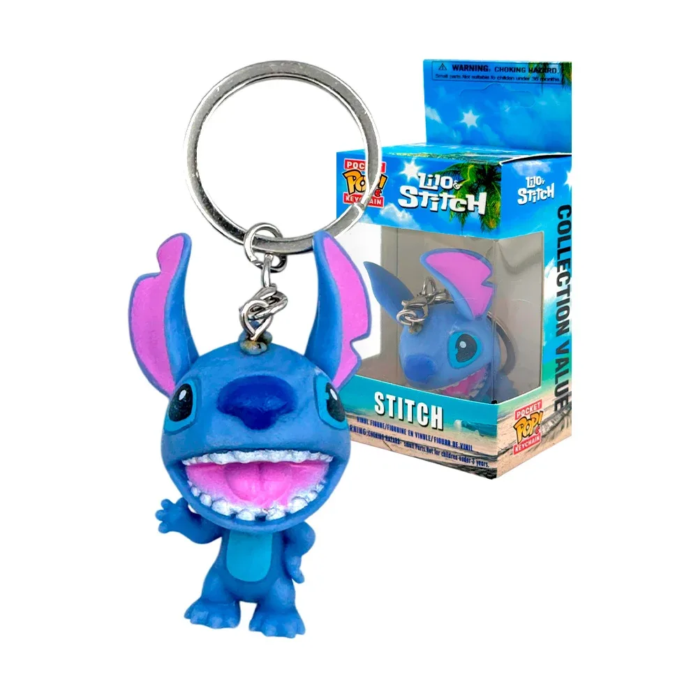 Llavero pop con diseño de stitch / 2025-08a