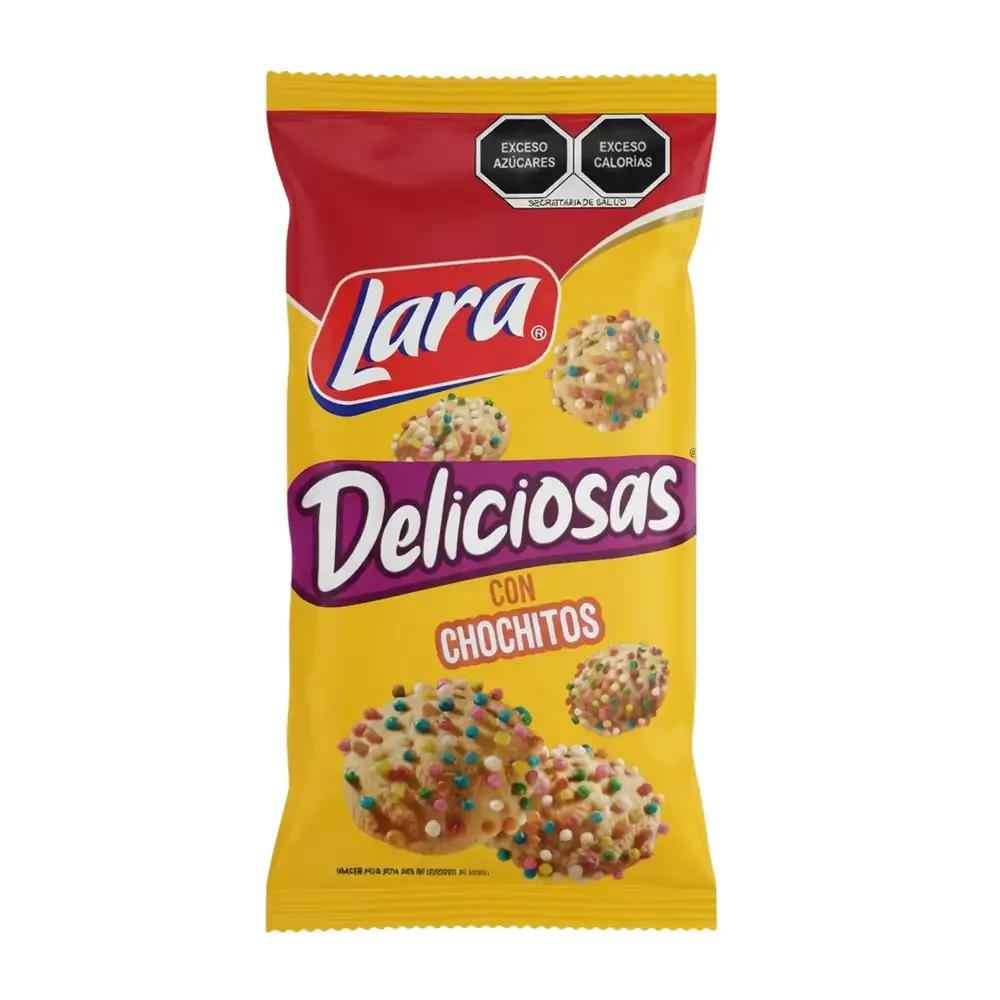 Galletas lara deliciosas con chochitos 230g / 016008