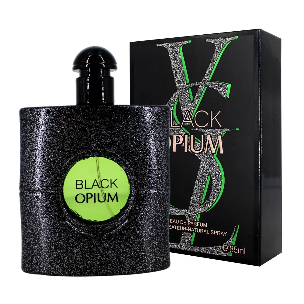 Perfume black opium en spray con fragancia para dama 85ml / eau de parfum / b886-4