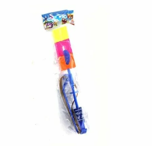 1pza Flecha con luz led y resortera, variedad de colores / hy-588a / R594 / flc-01a