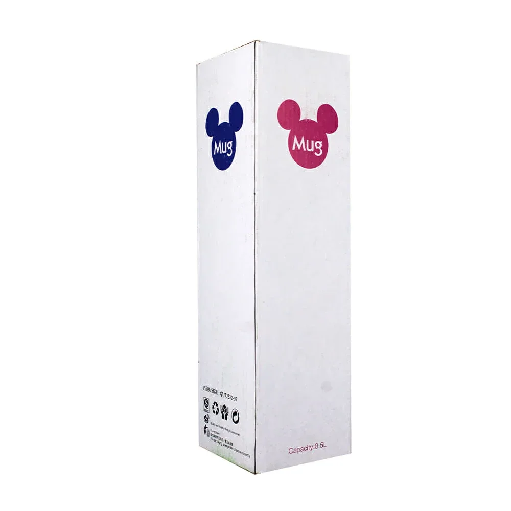 Termo sports de acero inoxidable con capacidad de 500ml, variedad de colores / pure healthy happy / mug