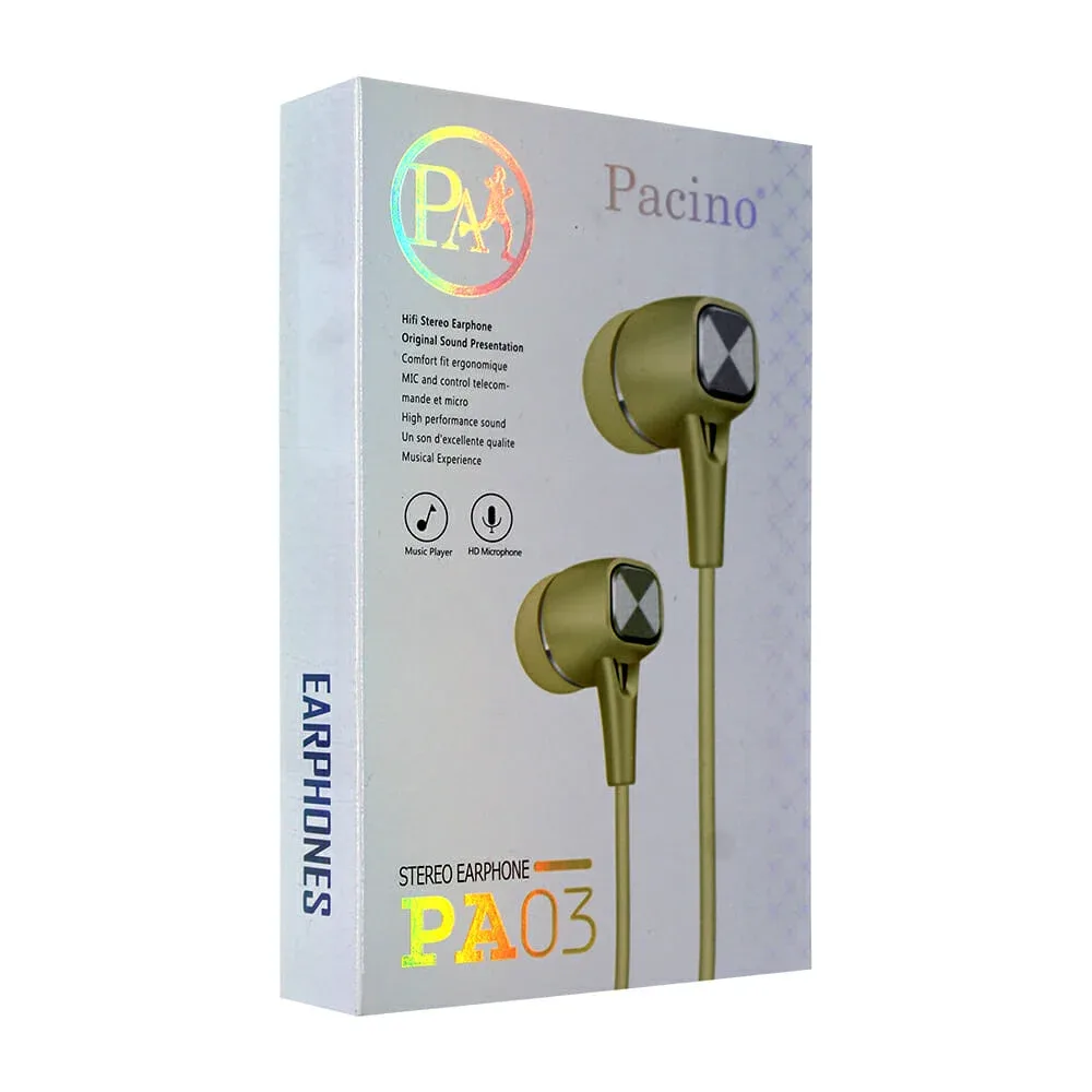 Audífonos alámbricos con micrófono y sonido stereo, variedad de colores / pa03
