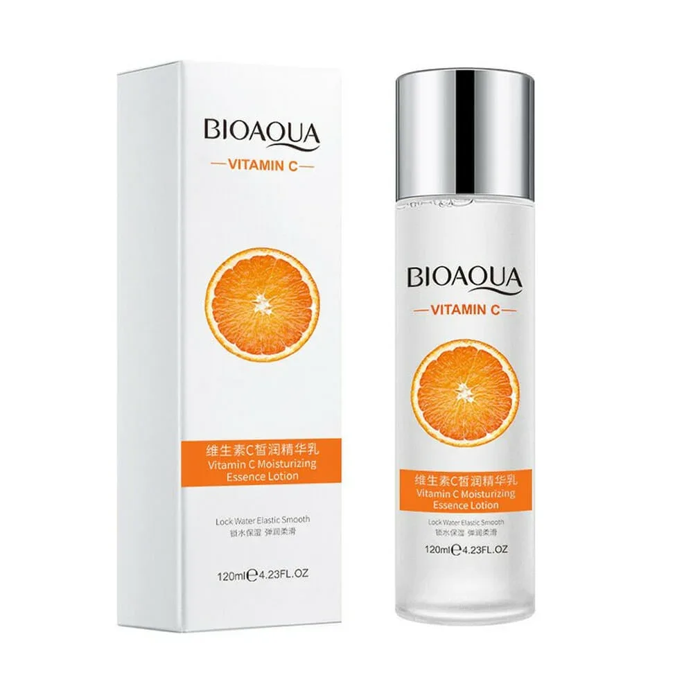 Loción hidratante bioaqua con vitamina c y esencia de naranja 120ml / vitamin c moisturizing essence lotion