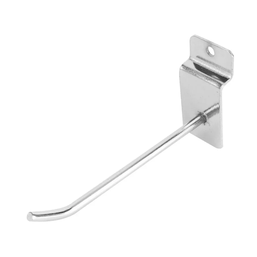 1pza Gancho de metal cromado plateado 10cm para table de exhibición / h1311 / h1303