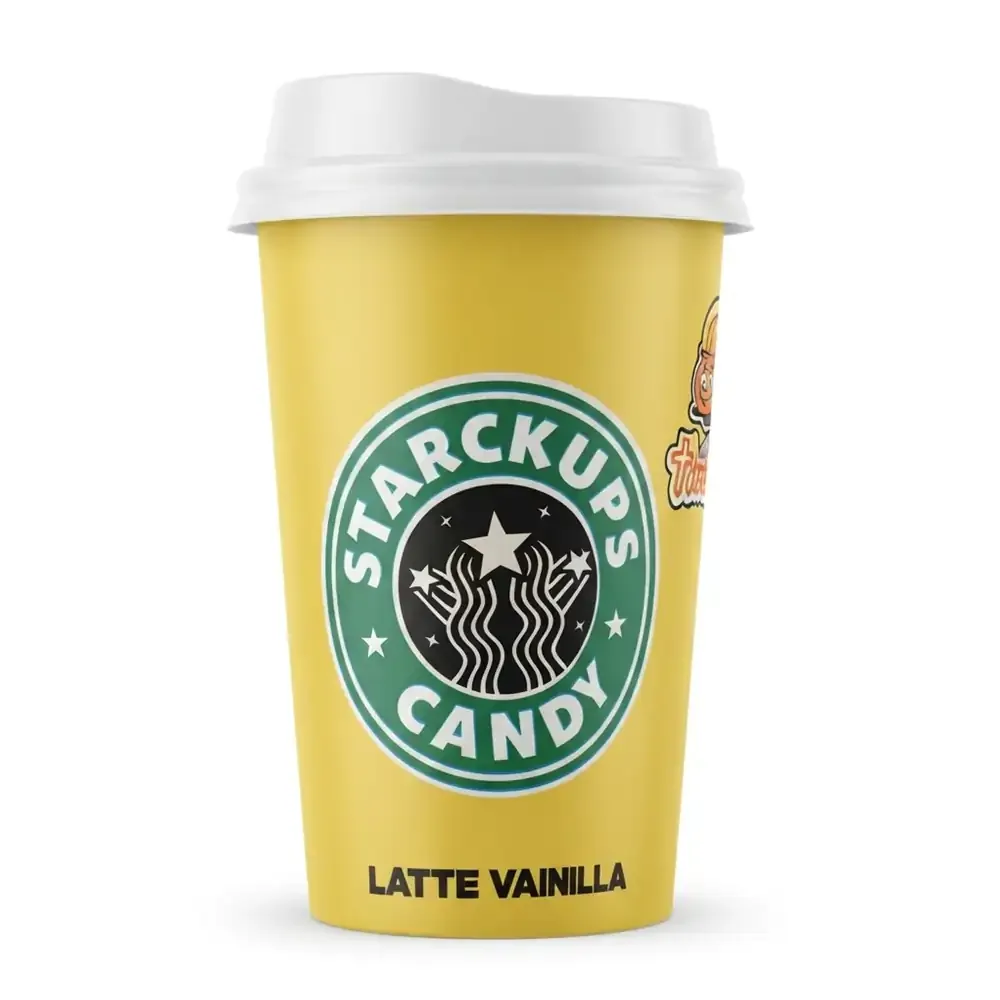 1pz dulce liquido de starckups candy latte vainilla 25ml / 068089