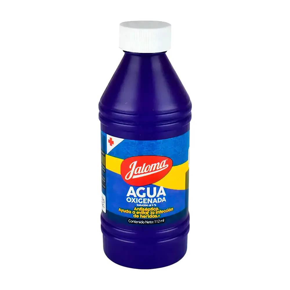 Agua oxigenada jaloma, antiséptico, 112ml / 315107
