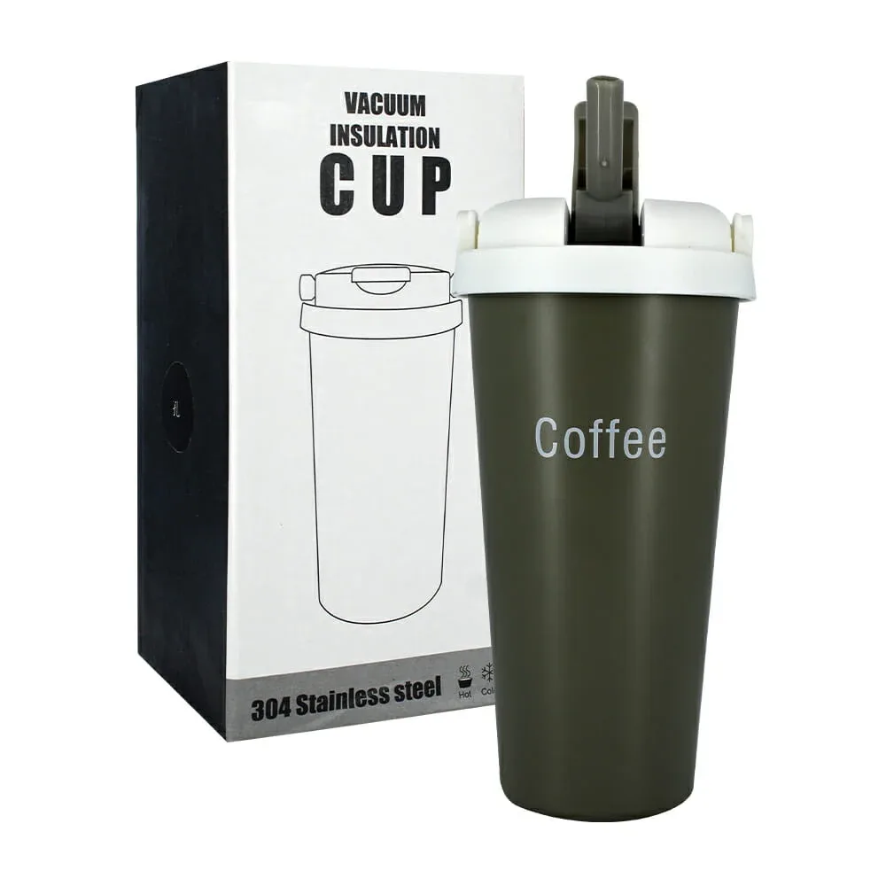 Termo de acero inoxidable para cafe 500ml / vacuum insulation cup