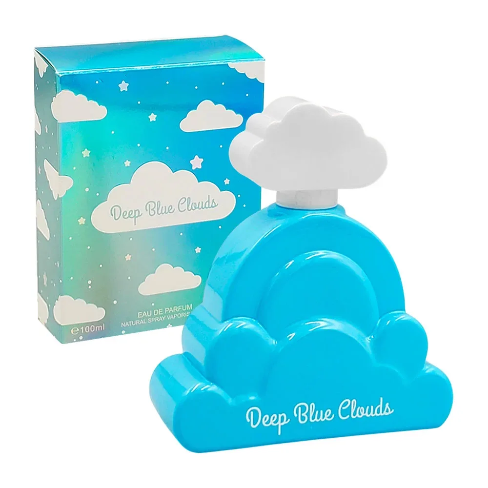 Perfume deep blue clouds, 100 ml en spray con fragancia para dama, eau de parfum