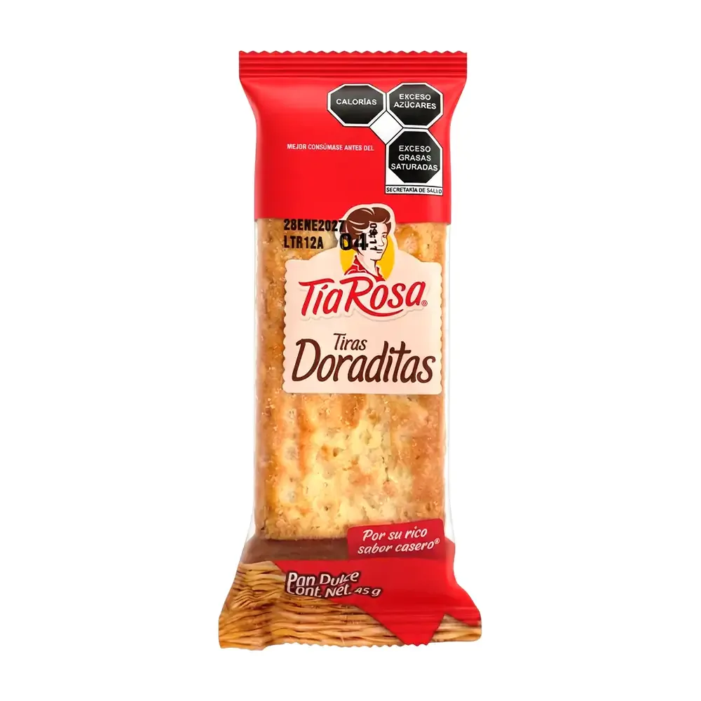 Paquete tia rosa con pan tiras doraditas de 45g / tiarosa-d