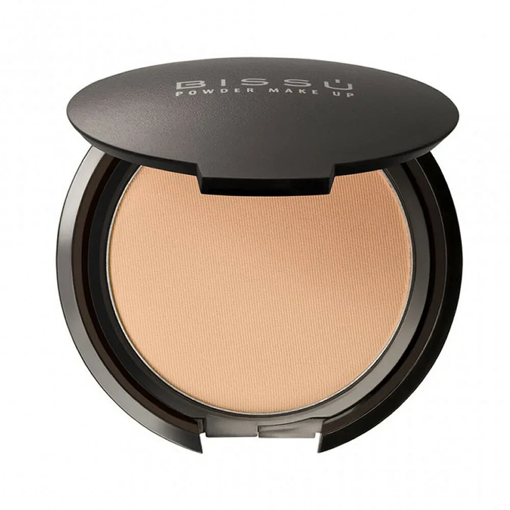 Maquillaje compacto bissú 8g en tono 03-nude para rostro