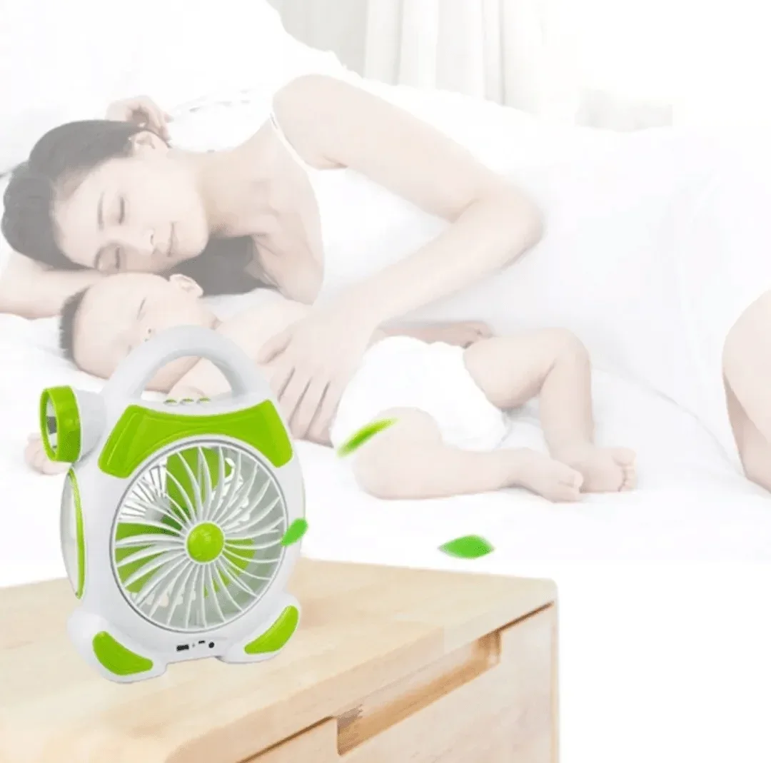 Ventilador luz led