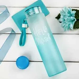 vaso de cristal bicolor de Hello Master