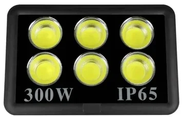 lámpara led de 300w frente