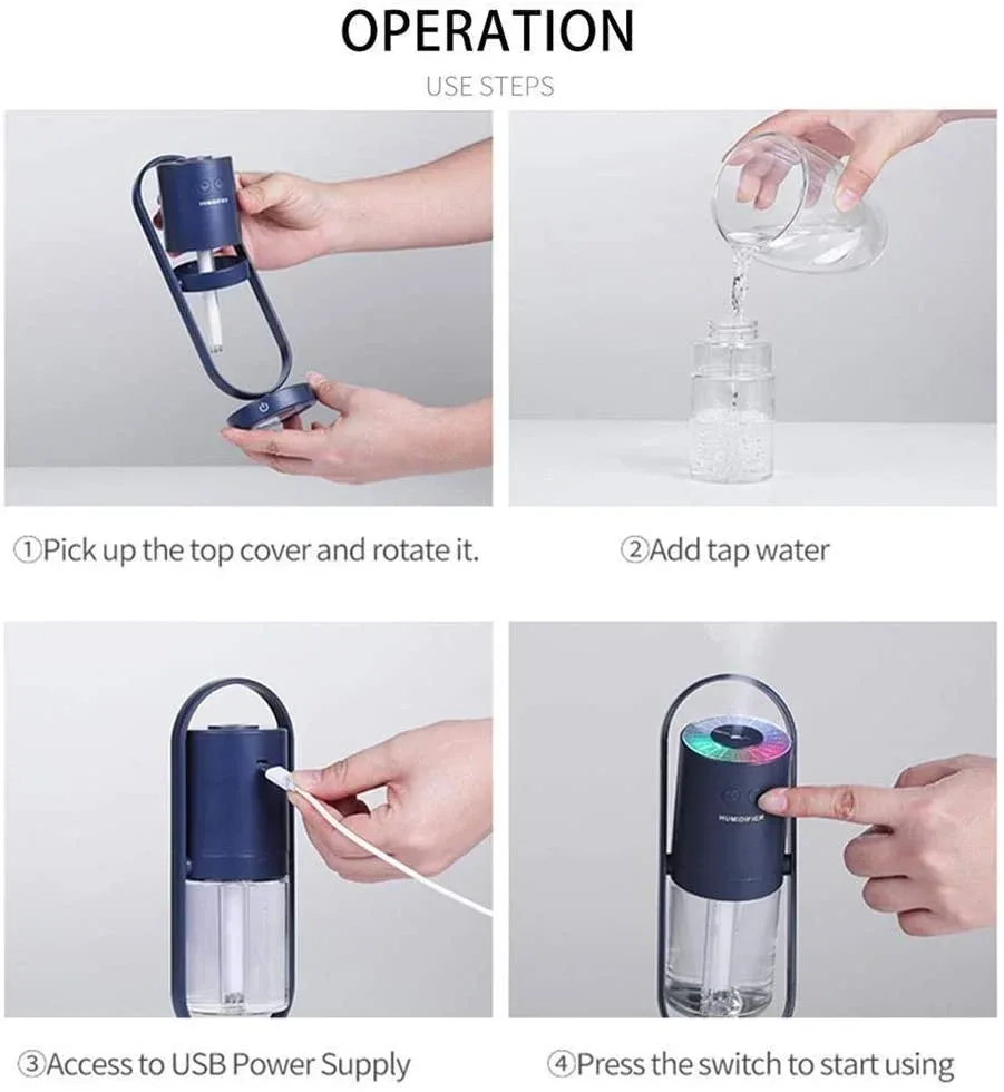 Humidificador recargable