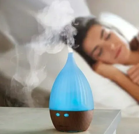 Lámpara humidificador