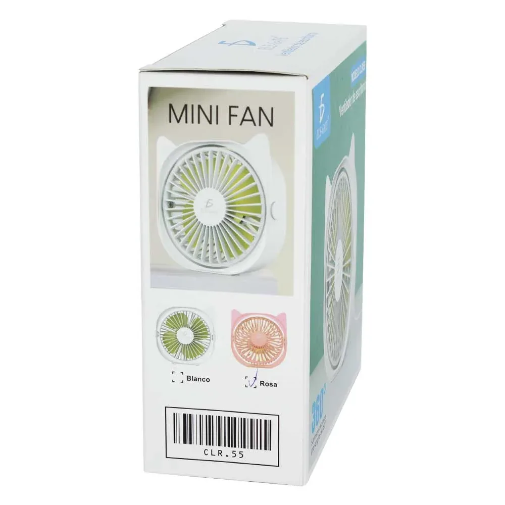 Mini Ventilador Enfriador Usb Portatil Personal Escritorio