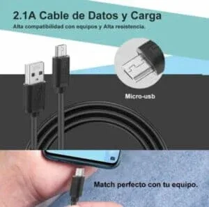 Cable de fibra óptica adío 3M