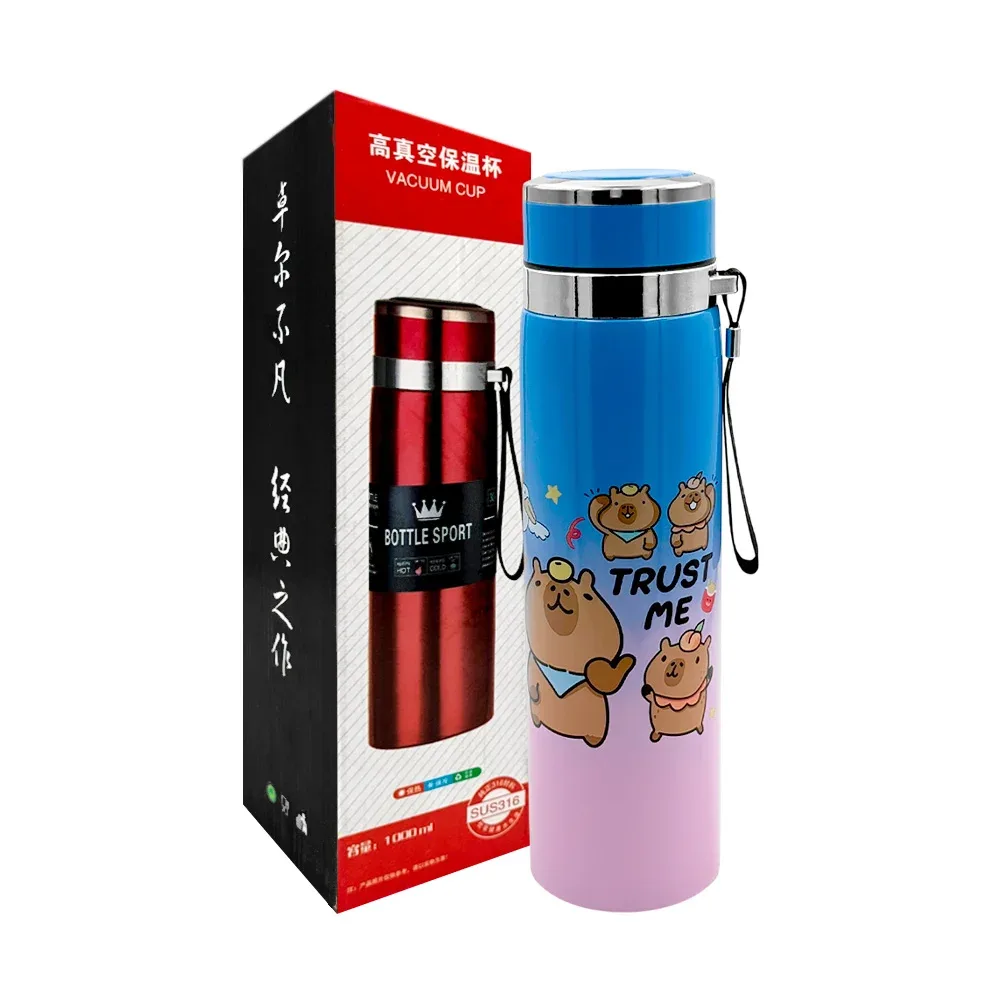 Vaso de acrílico con popote y tapa