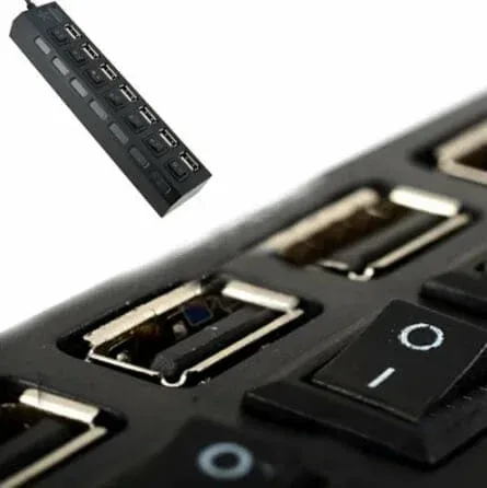 Multiconector usb negro