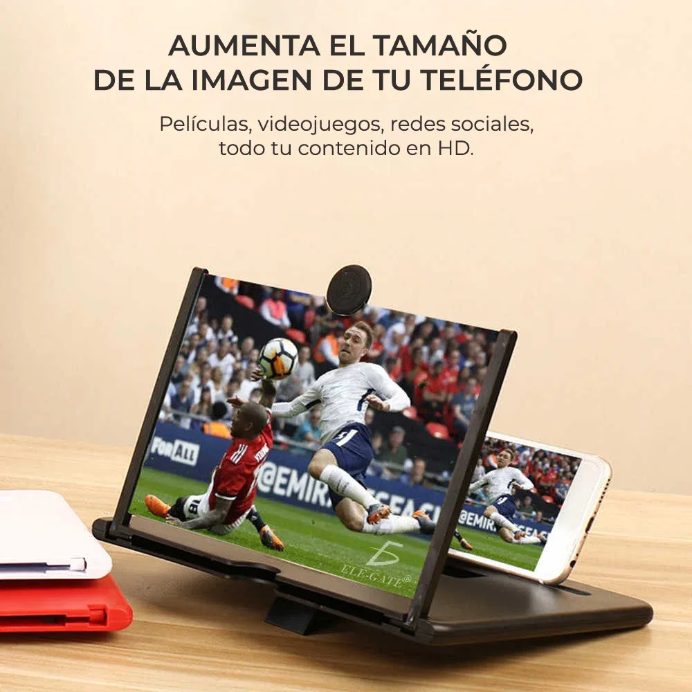 Amplificador/lupa De Pantalla Telefono 10 Pulgadas Portatil