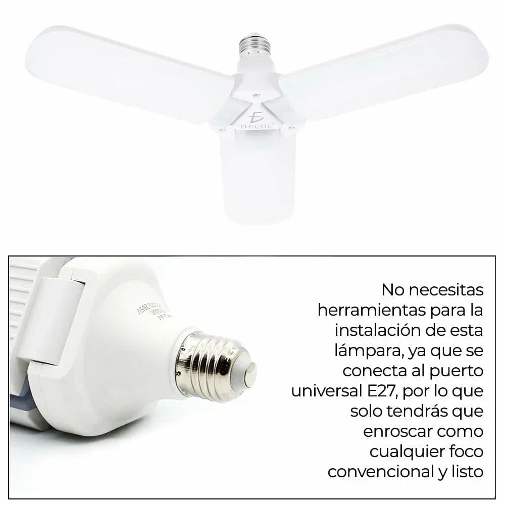 Foco led 30w tipo ventilador