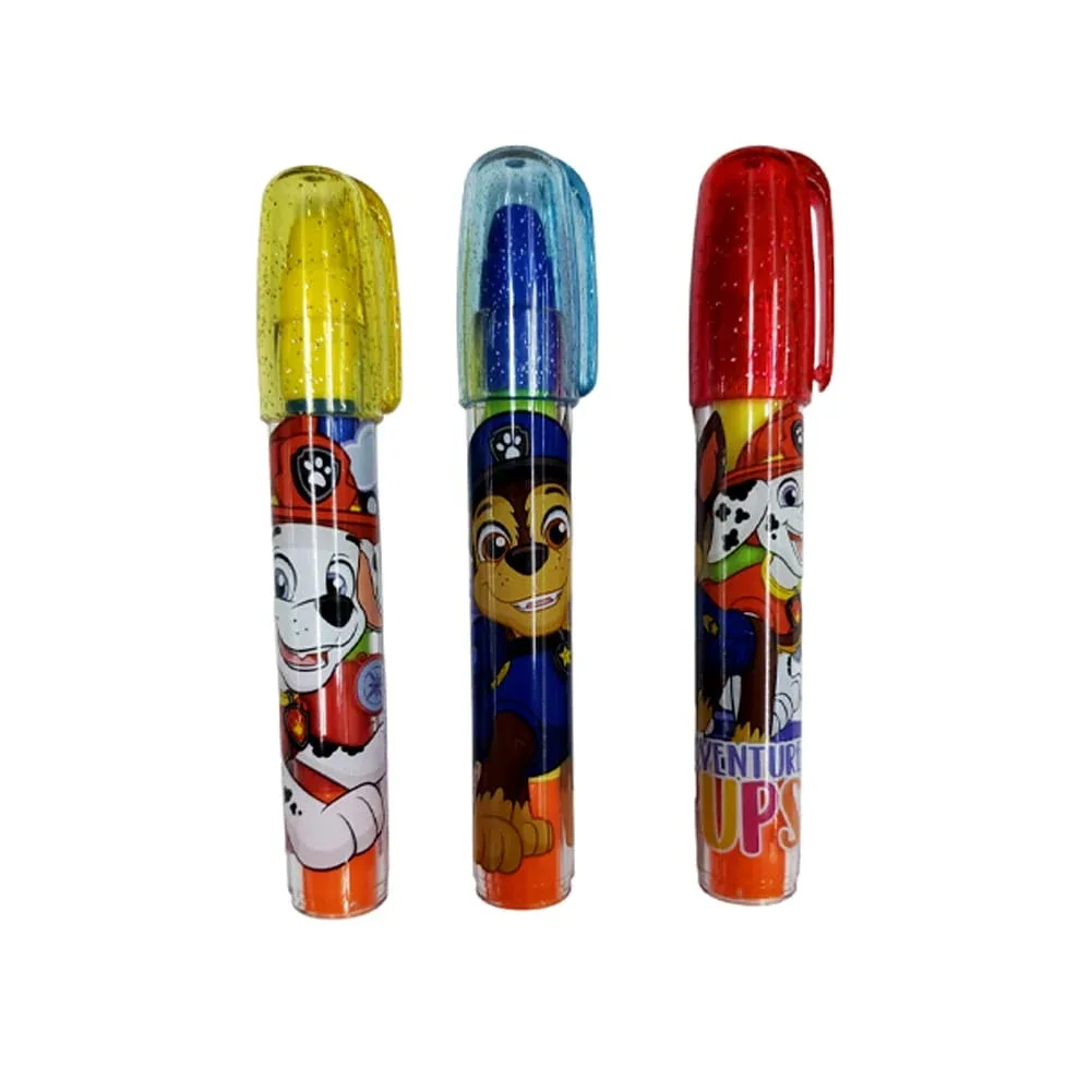Borrador tipo lápiz con puntas intercambiables, con los personajes de Paw Patrol