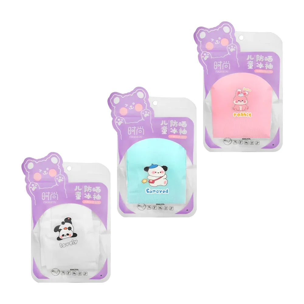 Mangas de seda de hielo con protección uv