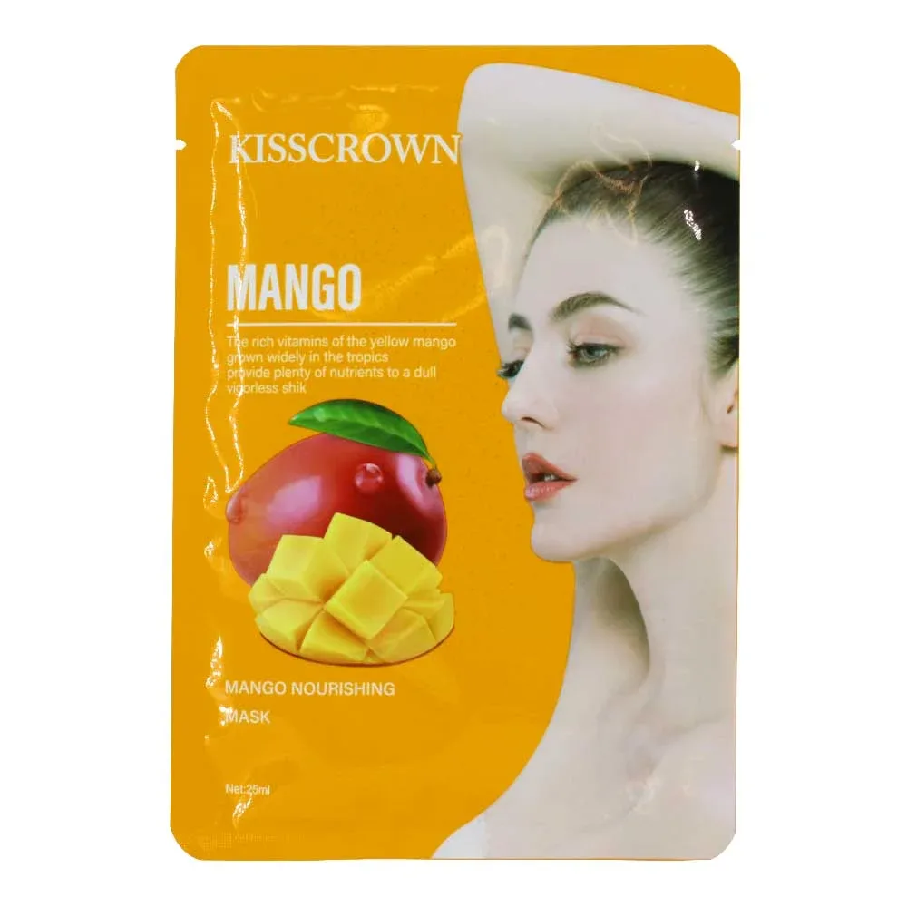 Mascarilla de mango sobre