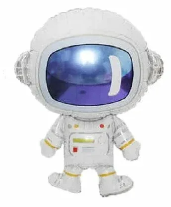 Set de globos con diseño de astronauta