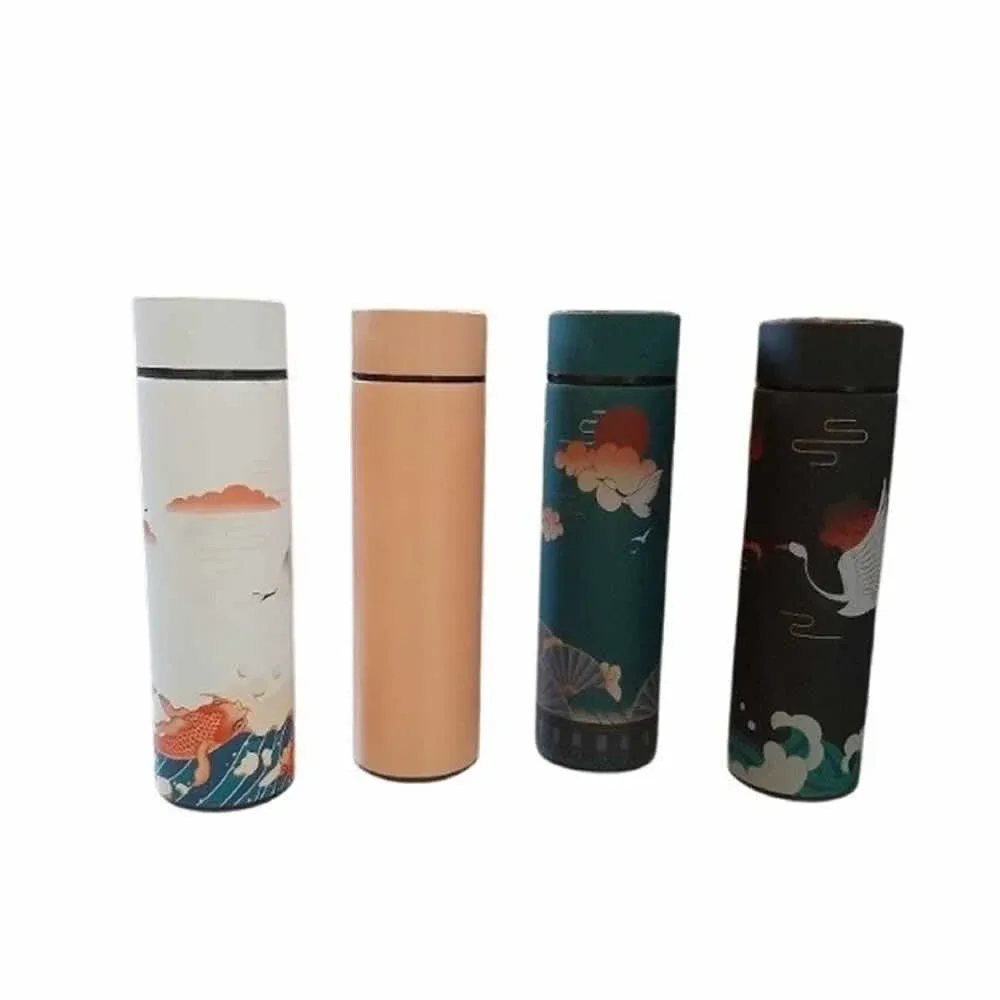 Vaso de acrílico + tapa y popote con diseño arcoíris