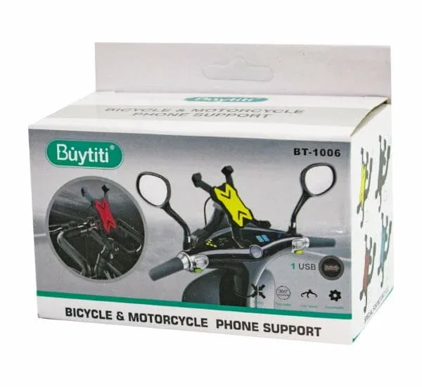 Soporte universal 360 de celular para bicicleta y motocicleta 6
