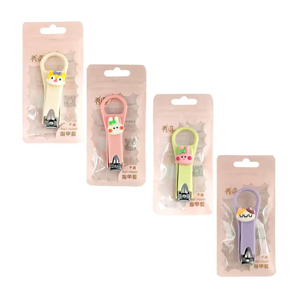 Set con cortaúñas, lima, sacapuntas y lapiz para ceja