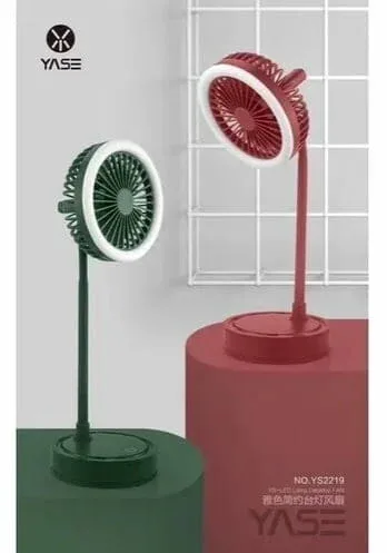 ventilador con  luz led
