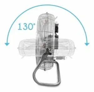 ventilador de piso giro